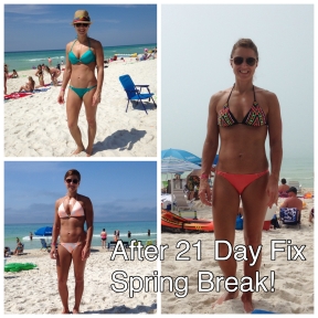 Spring Break 2015 After 21 Day Fix Extreme